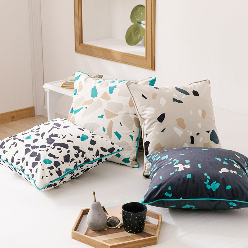 Terrazzo Printed Pillow Covers