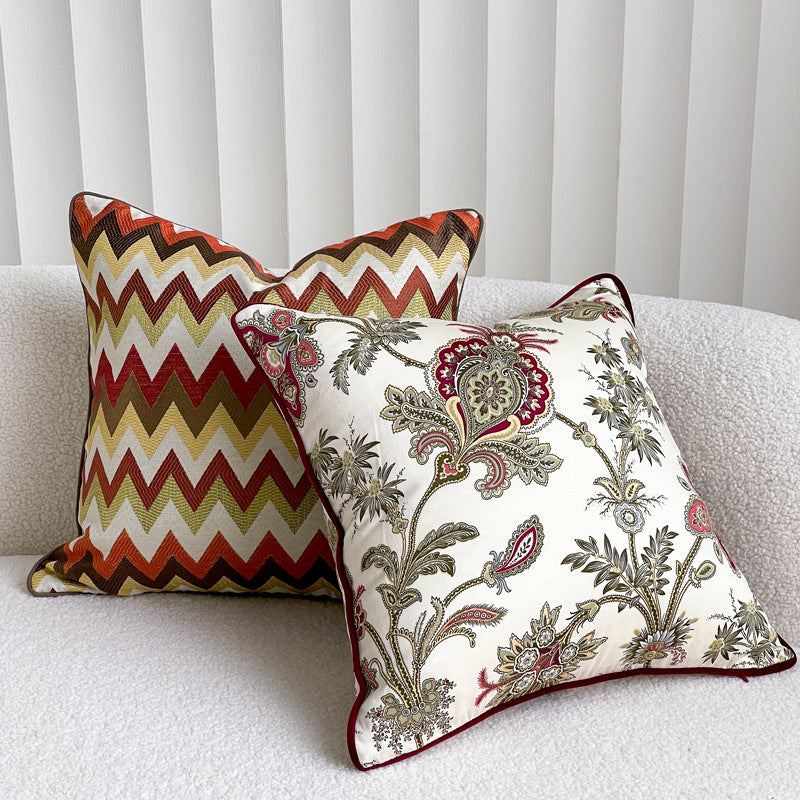 Vintage Red Series Pillow Covers