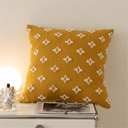 Tufted Pattern Throw Pillow Covers-A
