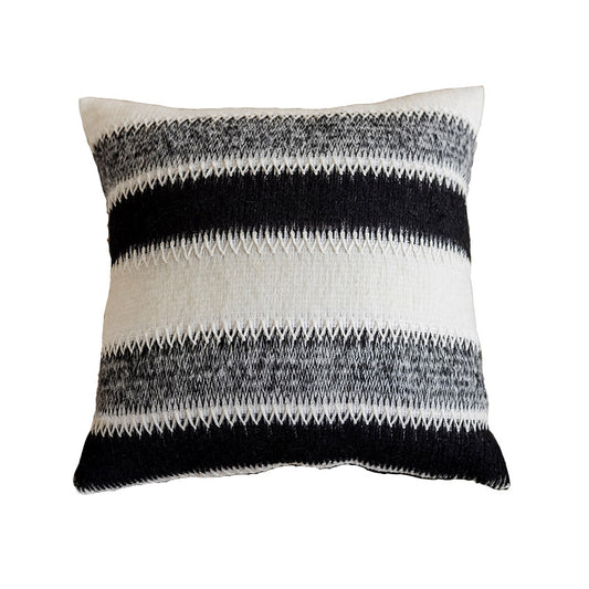 Wool Woven Stripe Pillow Covers