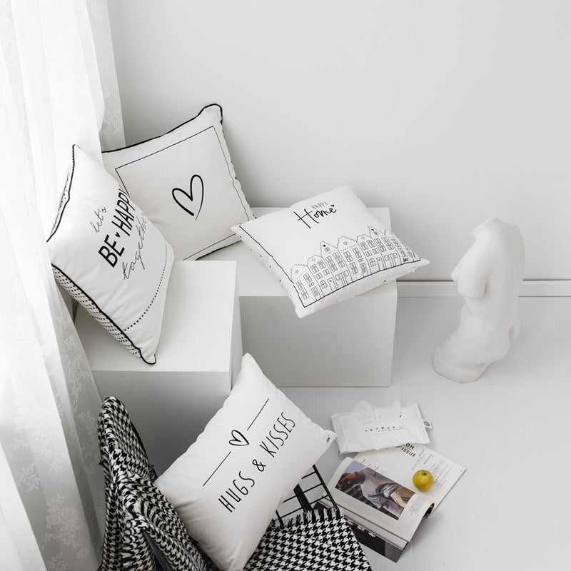 Canvas Printed Pillow Covers