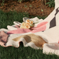Microfiber Flower Throw-A