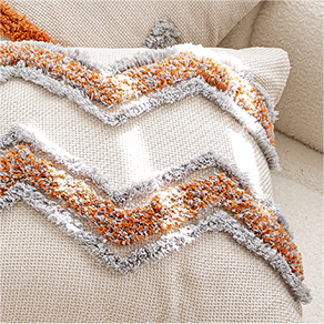 Morocco Embroidered Pillowcases-E