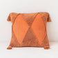 Diamond-shaped Tufted Tassel Pillow Covers-A